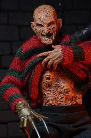 Nightmare On Elm Street 3 figurine Retro Freddy Krueger Neca
