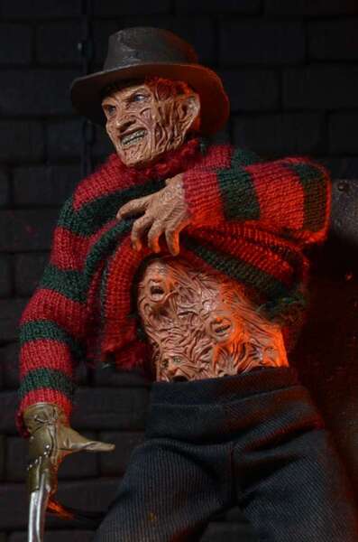 Nightmare On Elm Street 3 figurine Retro Freddy Krueger Neca