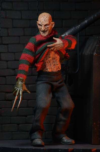 Nightmare On Elm Street 3 figurine Retro Freddy Krueger Neca