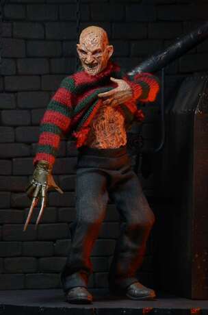 Nightmare On Elm Street 3 figurine Retro Freddy Krueger Neca
