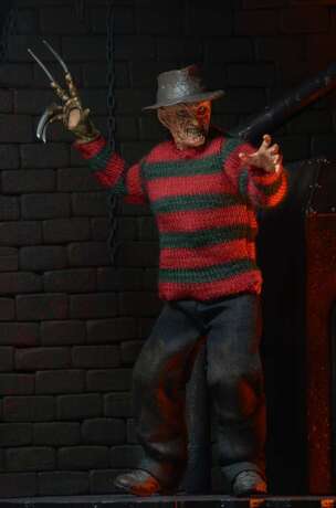 Nightmare On Elm Street 3 figurine Retro Freddy Krueger Neca