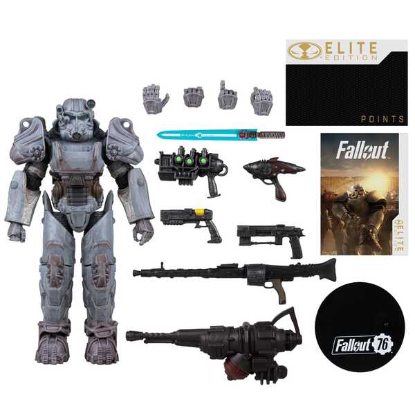 Fallout McFarlane Elite Edition figurine Fallout 76 #3 T-60  McFarlane Toys