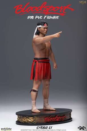 JCVD Bloodsport Chong Li 1/10 pvc figure Icon X Infinite Statue