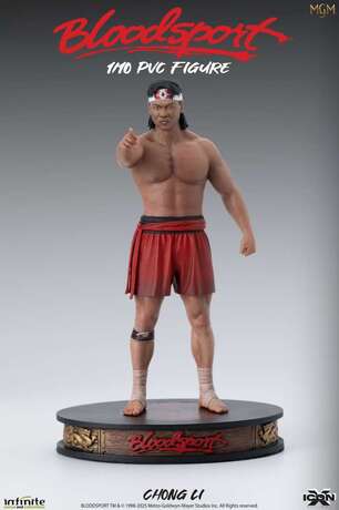 JCVD Bloodsport Chong Li 1/10 pvc figure Icon X Infinite Statue