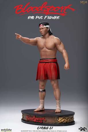 JCVD Bloodsport Chong Li 1/10 pvc figure Icon X Infinite Statue