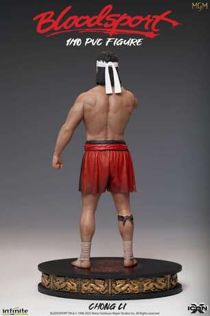 JCVD Bloodsport Chong Li 1/10 pvc figure Icon X Infinite Statue