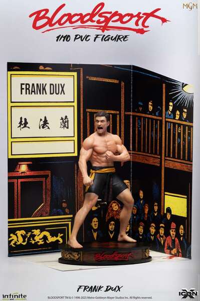 JCVD Bloodsport Frank Dux 1/10 pvc figure Icon X Infinite Statue
