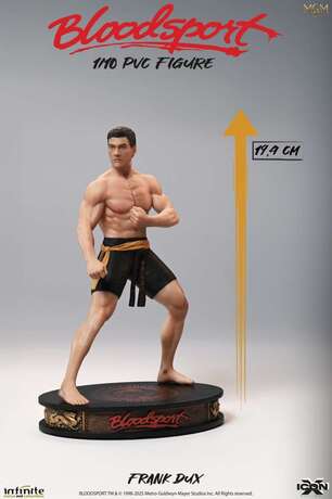 JCVD Bloodsport Frank Dux 1/10 pvc figure Icon X Infinite Statue
