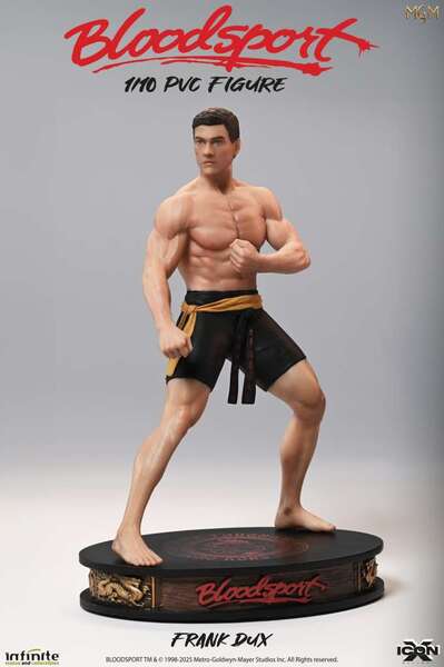 JCVD Bloodsport Frank Dux 1/10 pvc figure Icon X Infinite Statue