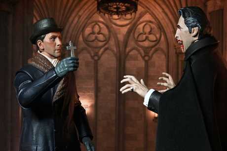 Horror of Dracula 1958 figurine Ultimate Hammer Films Van Helsing  NECA
