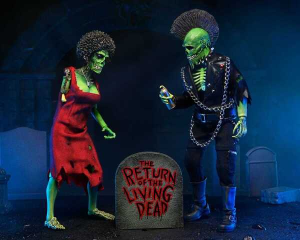 Le Retour des morts-vivants pack 2 figurines Clothed Trash & Suicide Neca