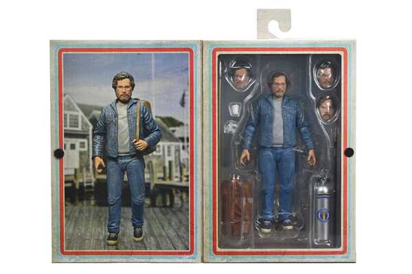 JAWS Les Dents de la mer figurine Ultimate Matt Hooper Amity Arrival 50th Anniversary NECA