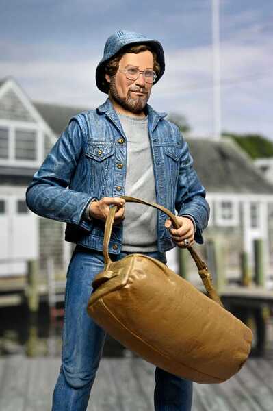 JAWS Les Dents de la mer figurine Ultimate Matt Hooper Amity Arrival 50th Anniversary NECA
