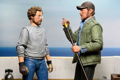 JAWS Les Dents de la mer figurine Ultimate Matt Hooper Amity Arrival 50th Anniversary NECA