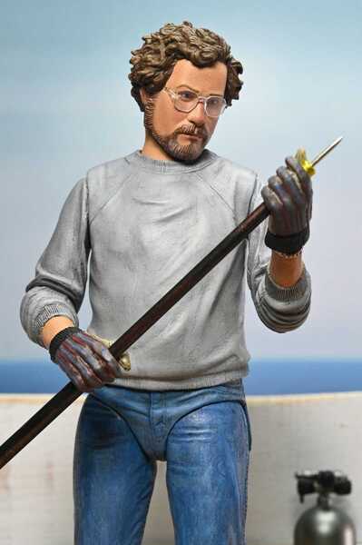 JAWS Les Dents de la mer figurine Ultimate Matt Hooper Amity Arrival 50th Anniversary NECA