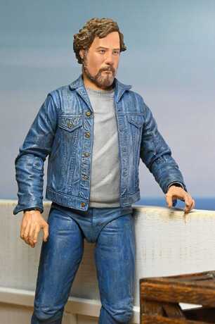 JAWS Les Dents de la mer figurine Ultimate Matt Hooper Amity Arrival 50th Anniversary NECA