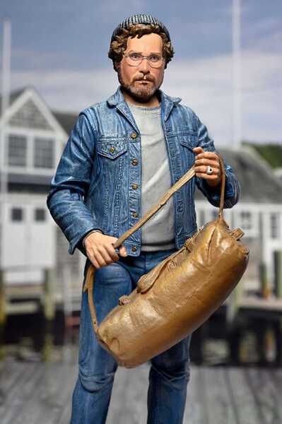 JAWS Les Dents de la mer figurine Ultimate Matt Hooper Amity Arrival 50th Anniversary NECA