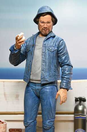 JAWS Les Dents de la mer figurine Ultimate Matt Hooper Amity Arrival 50th Anniversary NECA
