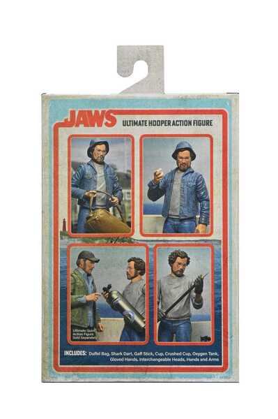 JAWS Les Dents de la mer figurine Ultimate Matt Hooper Amity Arrival 50th Anniversary NECA