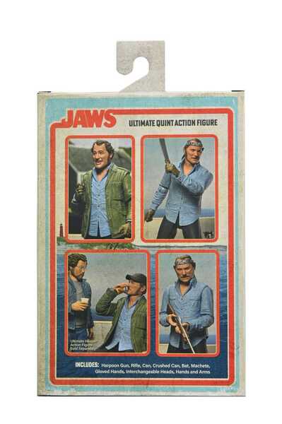 JAWS Les Dents de la mer figurine Ultimate Sam Quint 50th Anniversary Figure NECA