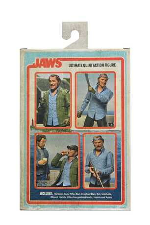 JAWS Les Dents de la mer figurine Ultimate Sam Quint 50th Anniversary Figure NECA