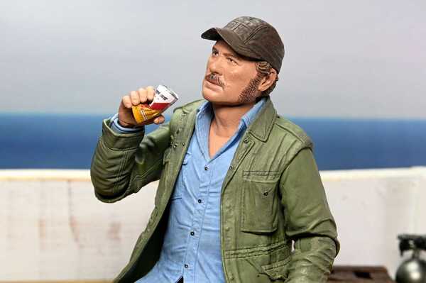 JAWS Les Dents de la mer figurine Ultimate Sam Quint 50th Anniversary Figure NECA