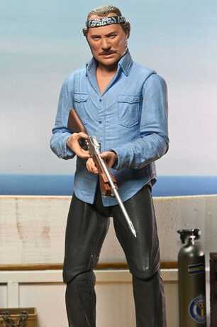JAWS Les Dents de la mer figurine Ultimate Sam Quint 50th Anniversary Figure NECA