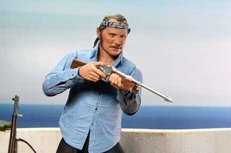 JAWS Les Dents de la mer figurine Ultimate Sam Quint 50th Anniversary Figure NECA