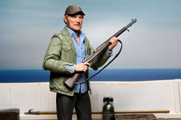 JAWS Les Dents de la mer figurine Ultimate Sam Quint 50th Anniversary Figure NECA