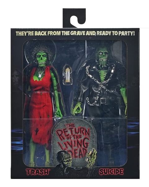 Le Retour des morts-vivants pack 2 figurines Clothed Trash & Suicide Neca