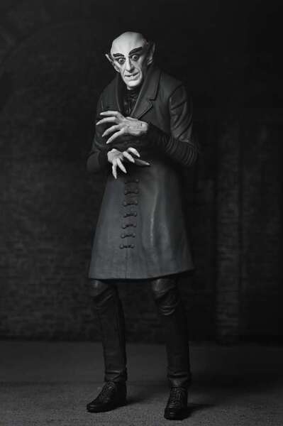Nosferatu (1922) figurine Ultimate Count Orlok  black & white AF Neca