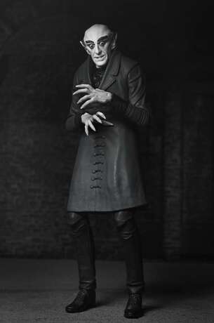 Nosferatu (1922) figurine Ultimate Count Orlok  black & white AF Neca