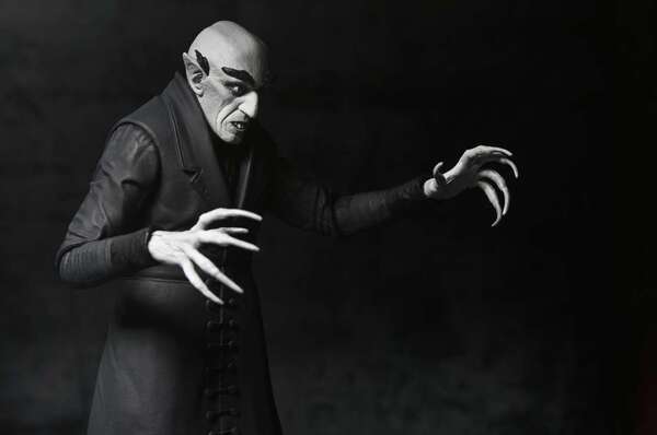 Nosferatu (1922) figurine Ultimate Count Orlok  black & white AF Neca