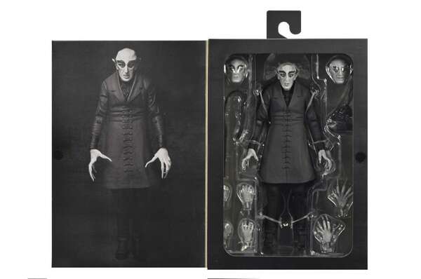 Nosferatu (1922) figurine Ultimate Count Orlok  black & white AF Neca