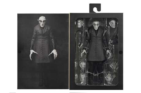 Nosferatu (1922) figurine Ultimate Count Orlok  black & white AF Neca