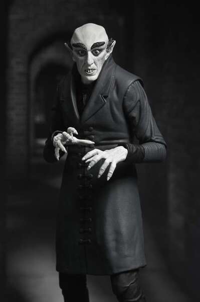 Nosferatu (1922) figurine Ultimate Count Orlok  black & white AF Neca