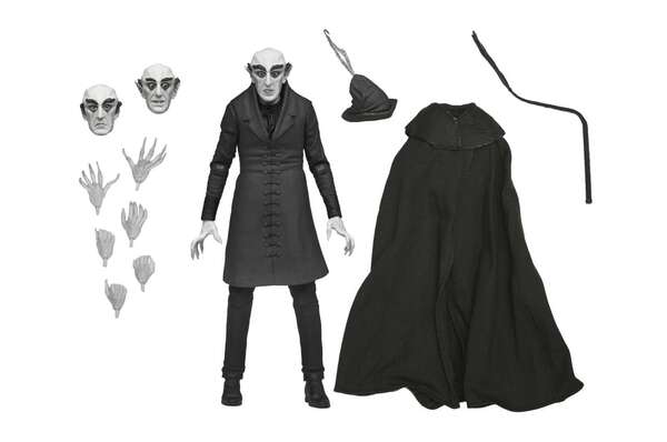 Nosferatu (1922) figurine Ultimate Count Orlok  black & white AF Neca