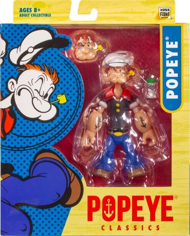 Popeye Wave 1  Action Figure Boss Fight Studio
