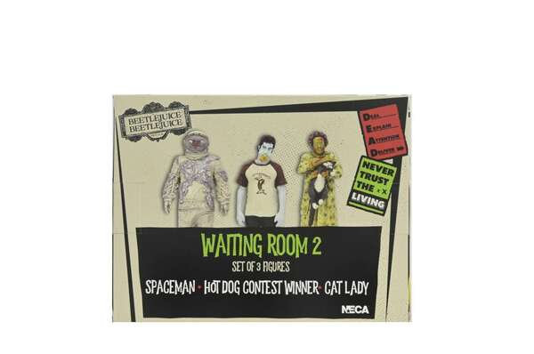 Beetlejuice 2 waitig room set 2 - 3" fig  Neca