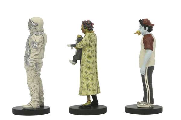 Beetlejuice 2 waitig room set 2 - 3" fig  Neca