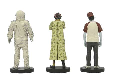 Beetlejuice 2 waitig room set 2 - 3" fig  Neca