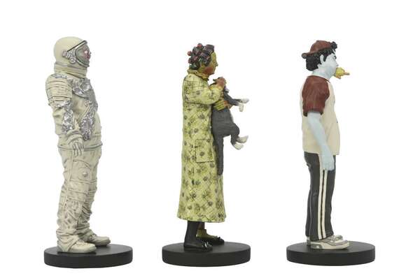 Beetlejuice 2 waitig room set 2 - 3" fig  Neca