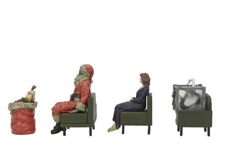 Beetlejuice 2 waiting room set1 - 3" fig Neca