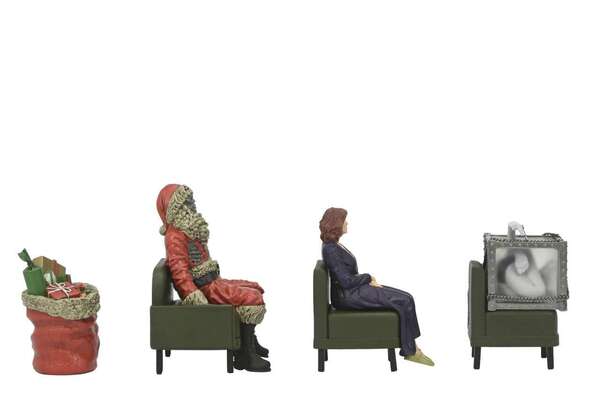 Beetlejuice 2 waiting room set1 - 3" fig Neca