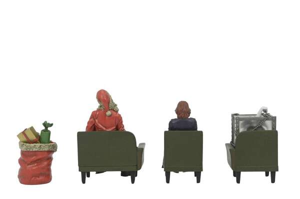 Beetlejuice 2 waiting room set1 - 3" fig Neca