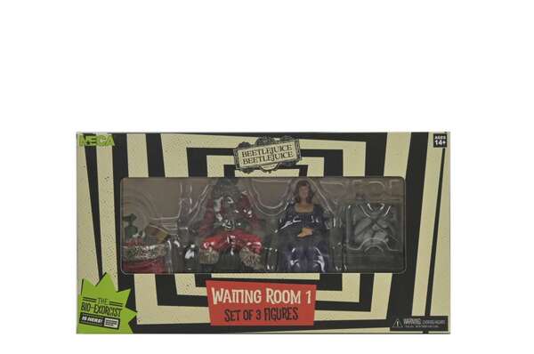 Beetlejuice 2 waiting room set1 - 3" fig Neca
