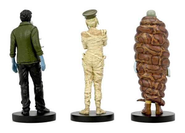Beetlejuice Beetlejuice pack 3 figurines Immigration Hall   Neca