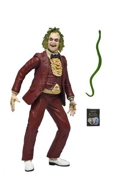 Beetlejuice 1988 figurine Beetlejuice Red Tuxedo Neca