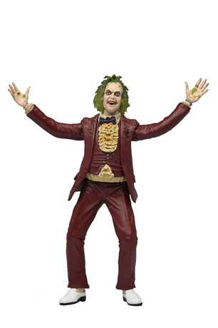 Beetlejuice 1988 figurine Beetlejuice Red Tuxedo Neca