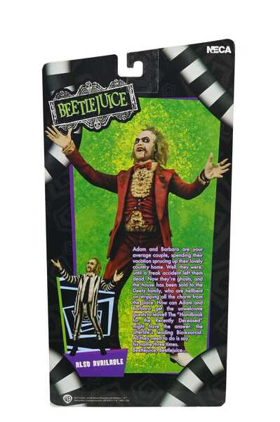 Beetlejuice 1988 figurine Beetlejuice Red Tuxedo Neca